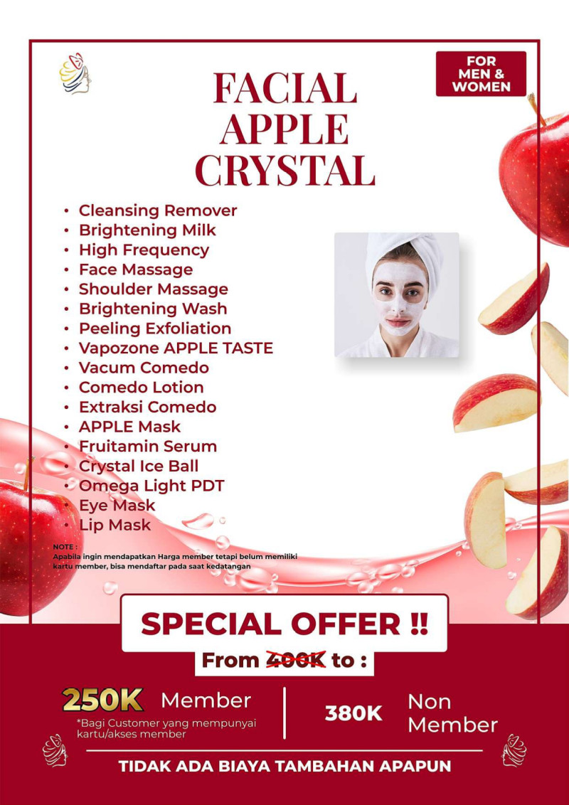Fruit Treatment 17 - Facial Apple Crystal