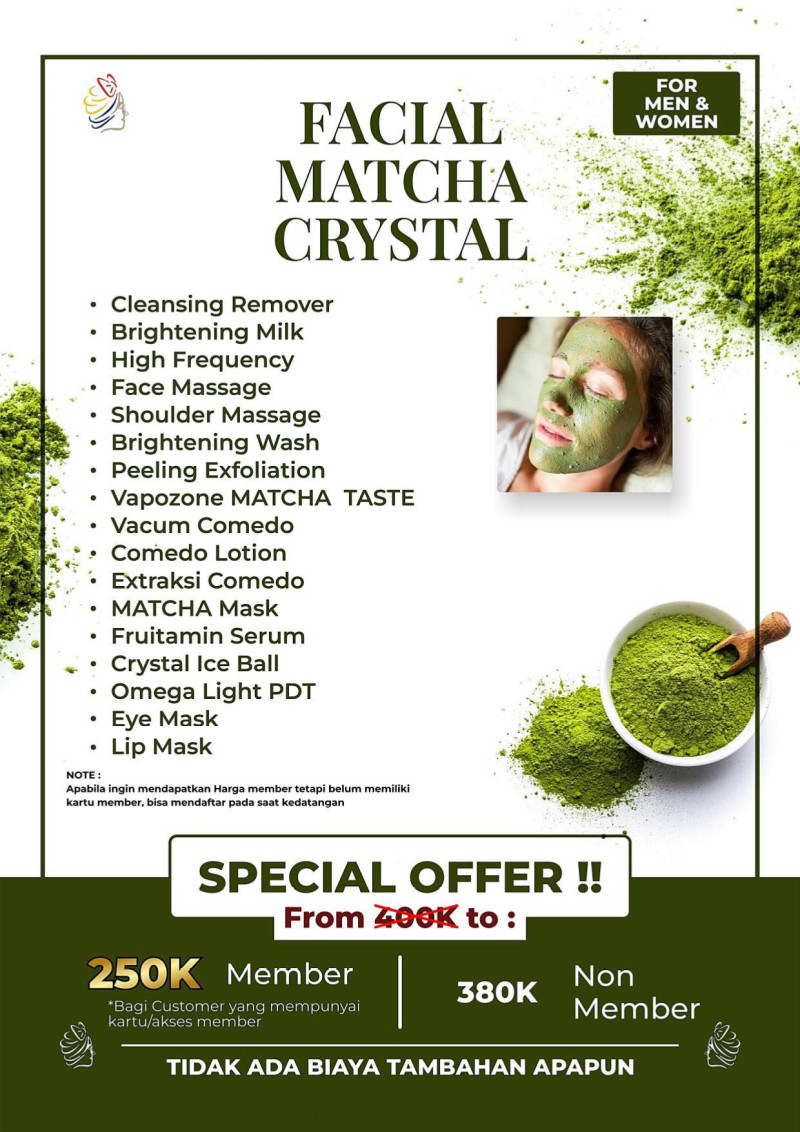 Fruit Treatment 16 - Facial Matcha Crystal
